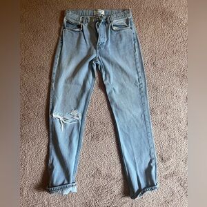 Reformation Stylish Light Blue Jeans